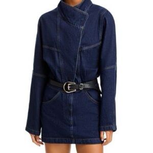 Ronny Kobo

Maddix Denim Long-Sleeve Minidress